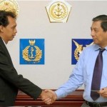 With Secretary Of Defense Juwono